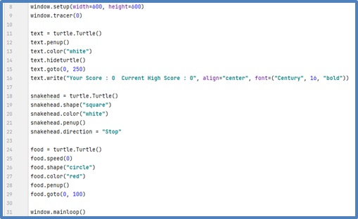 Python For Kids lesson screenshot: Step 27-7